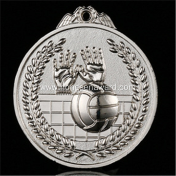 3D metal volleyball  medals